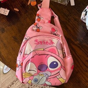 Pink Stitch Kids Sling Bag